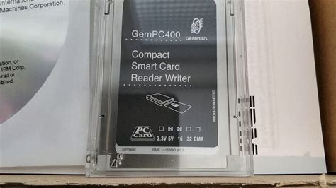 gempc400 compact smart card reader writer|IBM Gemplus GemPC400 Compact Smartcard Reader Writer.